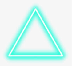 Teal Turquoise Neon Triangle Border Png Freetoedit Playstation Triangle Square Circle X Transparent Png Transparent Png Image Pngitem