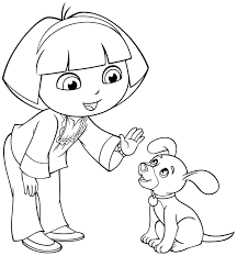 Just make sure to print all the worksheets in a good paper so the result will be in a good condition. Dora And Friends Coloring Pages Coloring Home