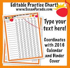 Practice Chart 2016 Susan Paradis Piano Teaching Resources