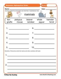 Free summer alphabetical order worksheet! English Alphabetical Order Worksheets Have Fun Teaching
