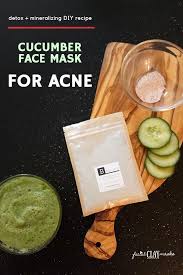 Energizing Cucumber Face Mask Diy Recipe W Pink Salt Clay Recipe Cucumber Face Mask Clay Mask Recipe Cucumber For Face