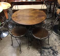 Twisted Wire Ice Cream Parlor Table 4 Chairs Website Parlor Table Ice Cream Parlor Table