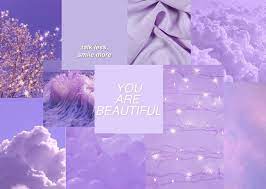 You Are Beautifull Purple Aesthetic Aesthetic Desktop Wallpaper Cute Desktop Wallpaper Aesthetic Iphone Wallpaper