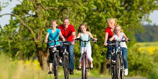 Family Biking – Long Farm Village