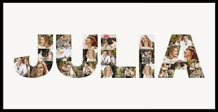 Letter Photo Collage Fill Text With Images Now