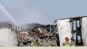 Driver killed in fiery wreck