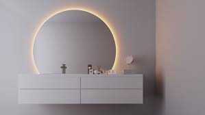 Der nachrichtentag in bildern und videos. Halbrunder Spiegel Moonlight Mit Led Beleuchtung