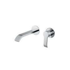 PAINI DOMUS SINGLE-LEVER WALL MOUNTED MIXER WITH 141 MM SPOUT