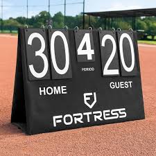 Get the latest major league baseball box scores, stats, and live game results. Fortress Portable Baseball Scoreboard Net World Sports