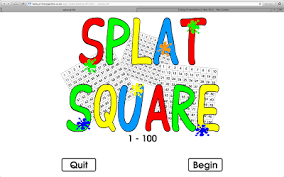 Splat Interactive 100s Chart Teaching Special Thinkers