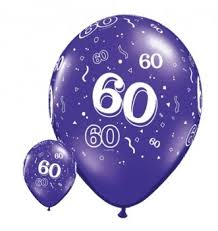 Lebensjahr hat man mehr erlebt, als man noch aber auch die einladungskarten müssen stimmen. 60 Geburtstag Bunt 30cm 100stk Ballonerie Bonn