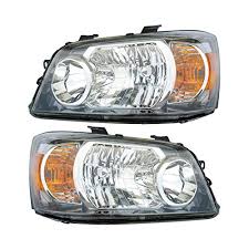 Once you raise the hood on your toyota highlander locate the back of the bulb where the plug is and simply rotate the bulb 90. For Toyota Highlander 2004 2005 2006 Pair New Left Right Headlight Assembly Buyautoparts 16 80856a9 New Buy Online In Burkina Faso At Burkinafaso Desertcart Com Productid 75704875