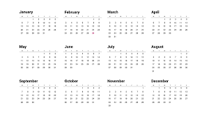 Printable 2021 julian calendar is available with gregorian calendar date and week numbers in landscape layout. 12 Months Of The Year