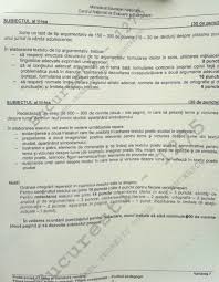 See actions taken by the people who manage and post content. Bacalaureat 2014 Vezi Subiectele De Anul Trecut De La Limba Si Literatura RomanÄƒ Libertatea
