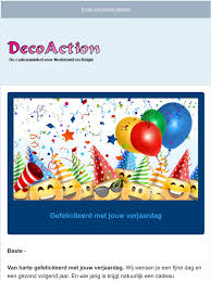 Decoaction Nl Nl Van Harte Gefeliciteerd Met Jouw Verjaardag Milled