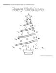 Perfect for preschoolers and kinder kids. Christmas Connect The Dots