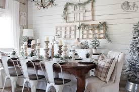 Dining room chandelier decorated for christmas. Thrifty And Chic Diy Projects And Home Decor