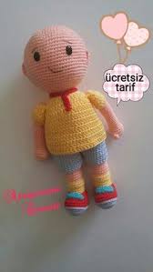 merhabalar yine bir tarif paylasimi ile geldim genellikle benim oyuncaklarin cogu yegenlerime gitmist amigurumi oyuncak bebek oyuncak erkek bebek oyuncaklari