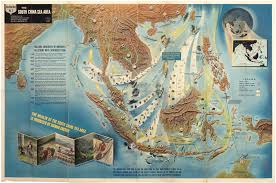 It also warned there was no coherent chain. Spectacular Nav War Map Of The South China Sea Rare Antique Maps