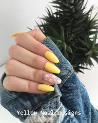 Yellow nail design ideas 2020: 23 Great Yellow Nail Art Designs 2019 Naildesigns Nailart Diy Ideas