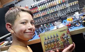 Took a pic today of my British force to send to my friend to motivate his  painting. Thought I'd share here too. I like the angle of the shot. Nothing  left to