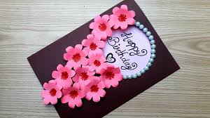They serve as a way to show our love and appreciation for friends, family, and there are a million and one different ways you can cut paper and card to create elaborate designs, and just as many youtube tutorials on how to do them. Birthday Card Handmade Birthday Card How To Make Birthday Card Easily Youtube
