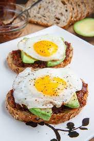Bacon Jam Breakfast Sandwich With Fried Egg And Avocado Recipe Avocado Recipes Breakfast Sandwich Recipes