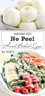 Instant Pot No Peel Hard Boiled Egg Recipe Instant Pot Hard Boiled Eggs Peeling Hard Boiled Eggs Instant Pot Recipes