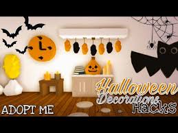 Halloween Decorations Hacks Adopt Me Building Hacks Youtube In 2020 Halloween Decorations Adoption My Home Design