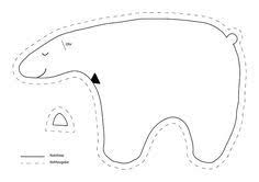 Ellies Handmades Eisbar Kleiner Eisbar Schultute Stoff