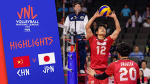 1 uniform 2 members 2.1 2014 world league 2.2 2016 olympics 2.3 2021 olympics 2.3.1 staff 2.3.2 players 2.4 other current members 3 2021 olympics 4 trivia the uniform consists of a red jersey with matching red shorts with black stripes on both sides of the shirt and shorts. China Vs Japan Highlights Men Week 4 Volleyball Nations League 2019 Youtube