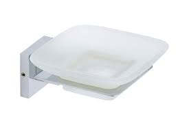 Frosted glass soap dish with matte black wall mount. Embros Masterpiece Glass Soap Dish Bathroom Glass Soap Stand Brass Glass Soap Dish Holder Wall Mounted Qubix Amazon In Home Improvement