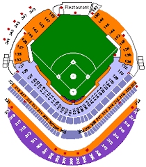 Prototypical Seating Map Tropicana Field Tampa Bay Rays