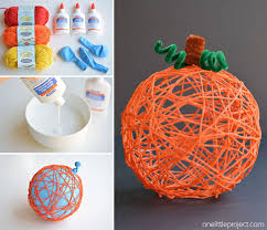 Create a yarn ball ice cream scoop by wrapping yarn around a 2.5 styrofoam ball to desired thickness. How To Make Yarn Pumpkins Using Balloons