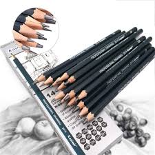 Why do every layer if you draw over them anyway? 8b 2h Fitmore The New Professional Sketch And Drawing Pencils Set Upgrade Art Pencil 12 Count Stationery Office Supplies Automatizacionconecta Pencils