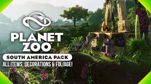 Over 350 New Items All Shown In This Video Planet Zoo South America Pack Gameplay Youtube