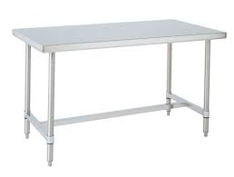 Homestyles monarch white kitchen island with seating. Metro Kitchen Island Table 36 Wide Ss H Frame