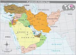 Resultado de imagem para mapa oriente médio