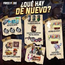 Esta agenda se compone del 6 al 12 de enero que ya se encuentra. Calendario Semanal Latam Free Fire Dicas