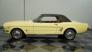 Image result for Springtime Yellow 1966 Mustang