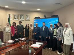Congratulations to Kuwait's debate team for winning the debate competition  organized by the speaking centre in the Faculty of Language Studies in  Kuwait Branch and Egypt Branch. The two teams debated the