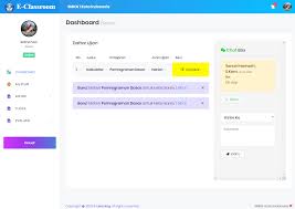 Aplikasi ini dilengkapi dengan fitur lengkap yang sangat membantu. Download Source Code Elearning Kirim Tugas Ujian Online