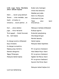Lagu,tema dan gambar bagi hari kemerdekaan 2017. Lagu Tema Merdeka 2017 Malaybuit
