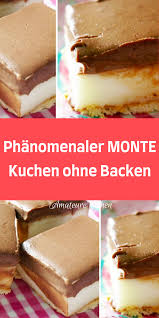 Dieser besteht aus einem teil milchcreme sowie einer haselnusscreme. Phanomenaler Monte Kuchen Ohne Backen Essen Essenrezepte Rezepte Essengesundes Kuchen Ohne Backen Kuchen Rezepte Einfach Kuchen Und Torten