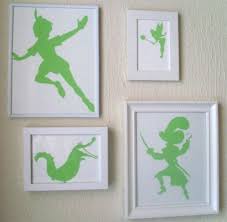 Silhouettes Peter Pan For The Boys Peter Pan Silhouette Peter Pan Nursery Peter Pan
