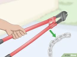 Then remove the nut to push off any remaining burrs. 3 Ways To Cut Chains Wikihow