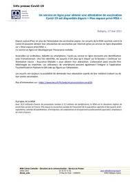 Maybe you would like to learn more about one of these? Calameo Info Presse Msa Un Teleservice Pour Obtenir Une Attestation De Vaccination Covid 19 1