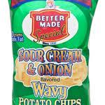 Family Size 4 Pack Choose 4 Bags Better Made Snack Foods Chips Potato Chips Snack Recipes