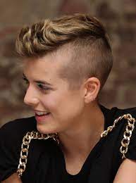 Coiffures De Stars Tendance Boule A Zero Ou Presque Coiffures De Star Coupe Courte Coiffures Tres Courtes