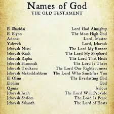 Nsmes For God Almighty Names Of God Bible Knowledge Bible Scriptures